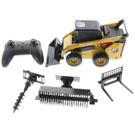 cat remote control skid steer|remote operated skid steer.